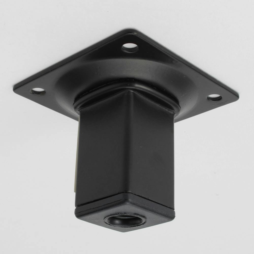 アイテック スマートレグ角脚 黒 KSM205-1 25×50mm 補修金物 アイテック スマートレグ角脚 黒 KSM205-1 25×50mm 補修金物