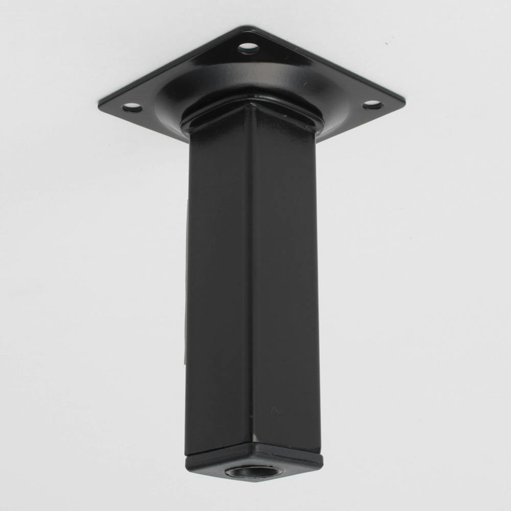 アイテック スマートレグ角脚 黒 KSM250-1 25×100mm 補修金物 アイテック スマートレグ角脚 黒 KSM250-1 25×100mm 補修金物