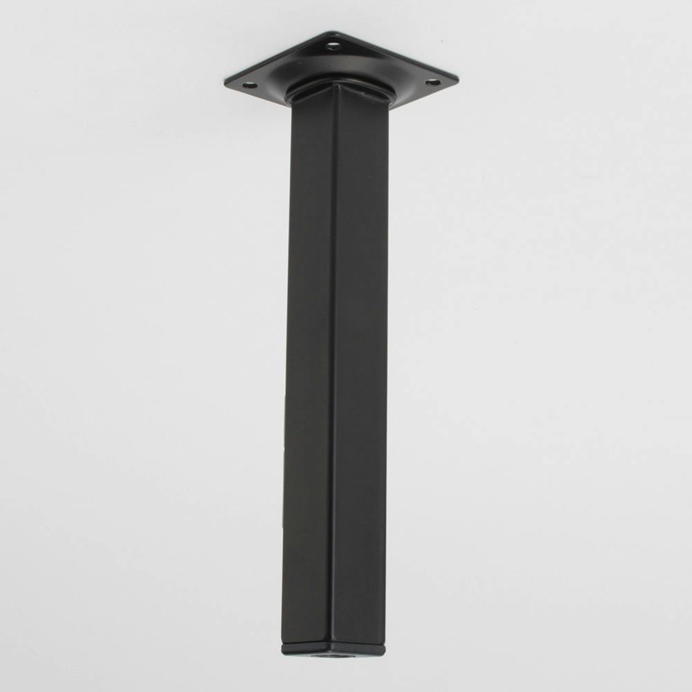 アイテック スマートレグ角脚 黒 KSM252-1 25×200mm 補修金物 アイテック スマートレグ角脚 黒 KSM252-1 25×200mm 補修金物