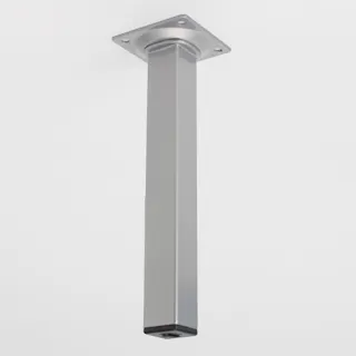 アイテック スマートレグ角脚 シルバー KSM252-2 25×200mm