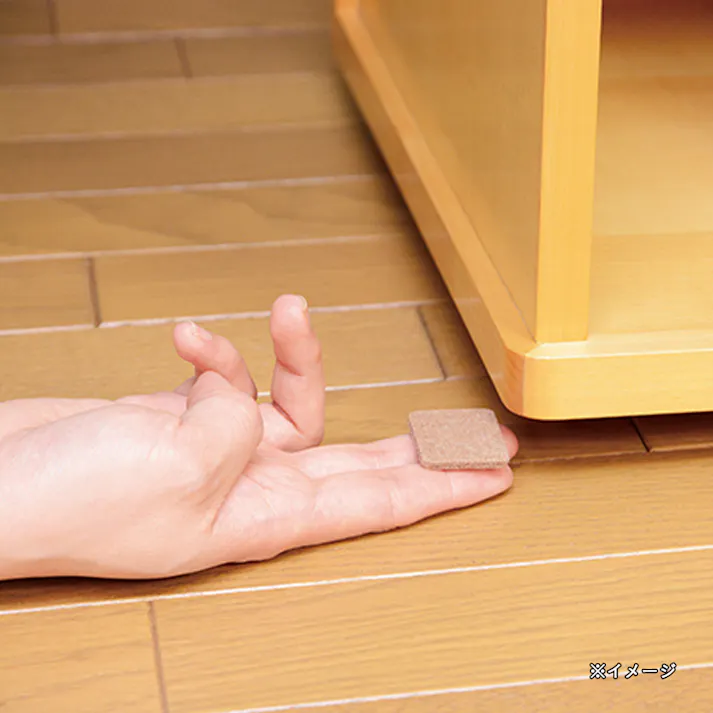 アイテック すべり止めフェルト KSFD-25 25角 18P