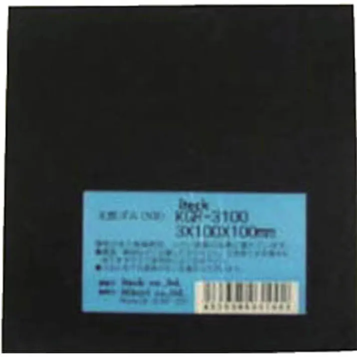 アイテック ゴム板 KGR-3100 3×100×100mm