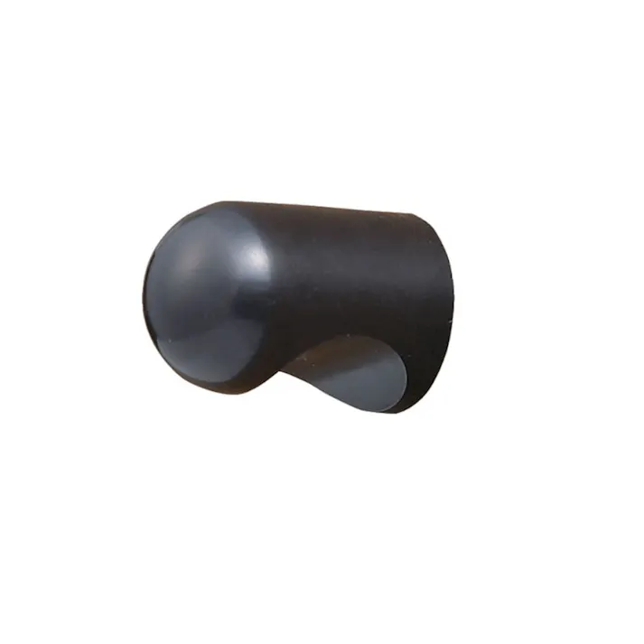 プラつまみ 黒 20mm KBT-21