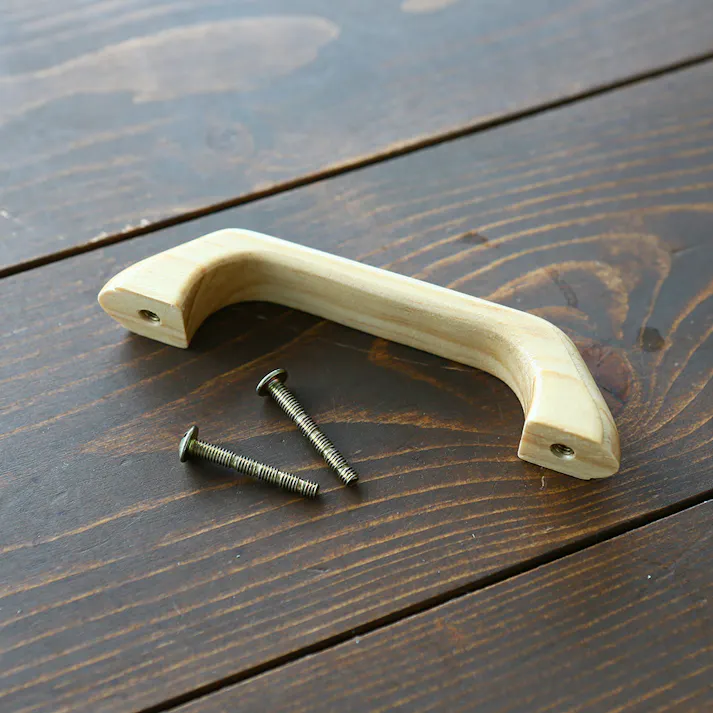 木製ハンドル パイン材 96mm KWH-96