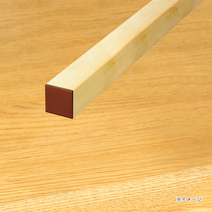 スライドクッション 粘着タイプ 茶 25ミリ角 4枚入