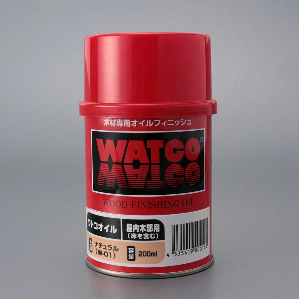 ワトコオイル 200ml W-01 ナチュラル｜ホームセンター通販【カインズ】