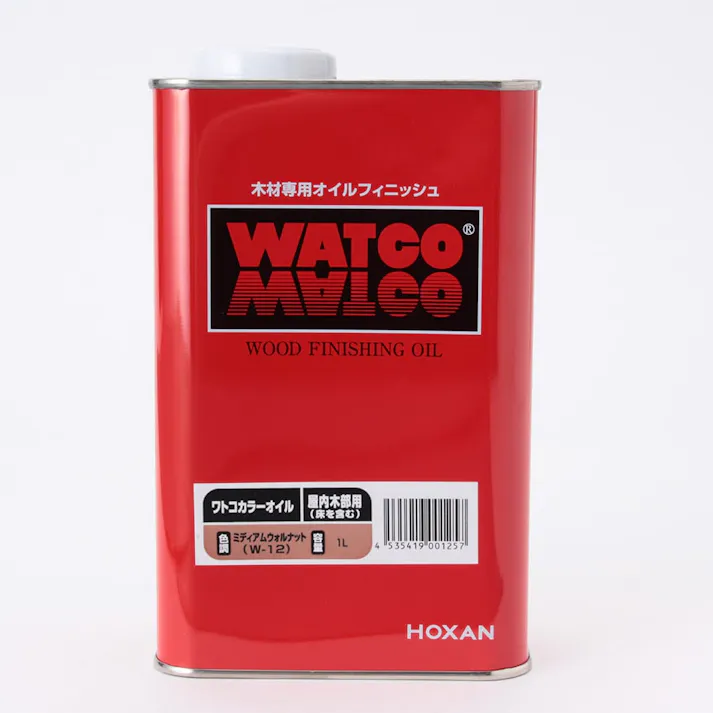 木材専用オイルフィニッシュ ワトコオイル 1L W-12 Mウォルナット