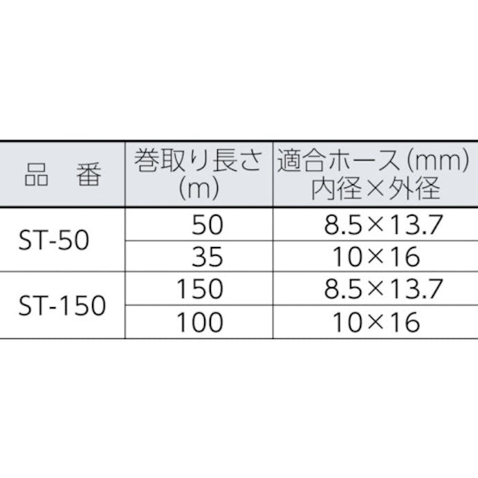 【CAINZ-DASH】アルミス アルミ巻取機ＳＴ１５０Ｍ ST-150【別送品】