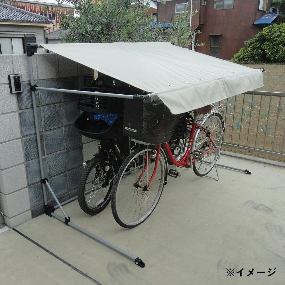組み立て簡単 カインズの物置 自転車置き場 サイクルポート ホームセンター通販 カインズ