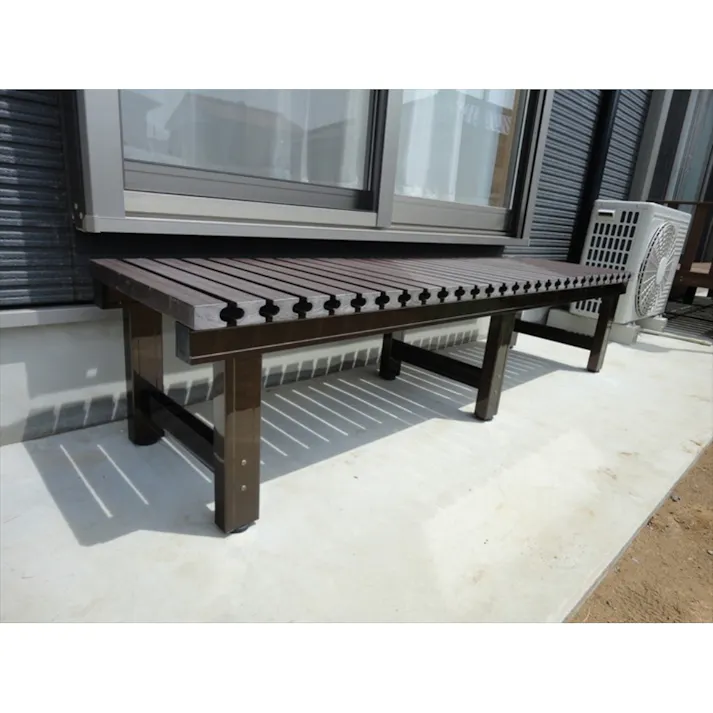 天板樹脂製アルミ濡れ縁 180×45cm