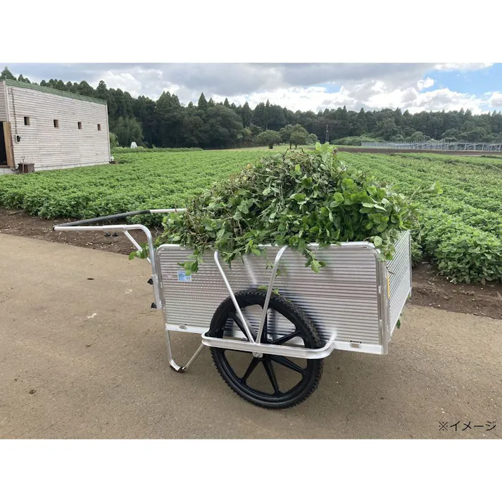アルミス アルミ製大型折りたたみ式リヤカー AKO-200N【SU】
