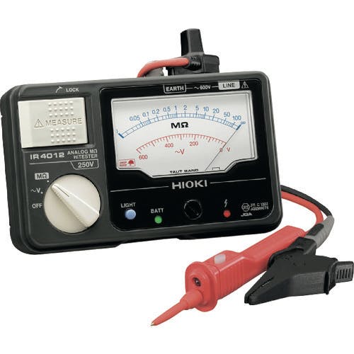 日置電機 アナログ絶縁抵抗計(単レンジ) IR4012-11 IR4012-11 アナログ絶縁抵抗計 日置電機 アナログ絶縁抵抗計(単レンジ) IR4012-11 IR4012-11 アナログ絶縁抵抗計