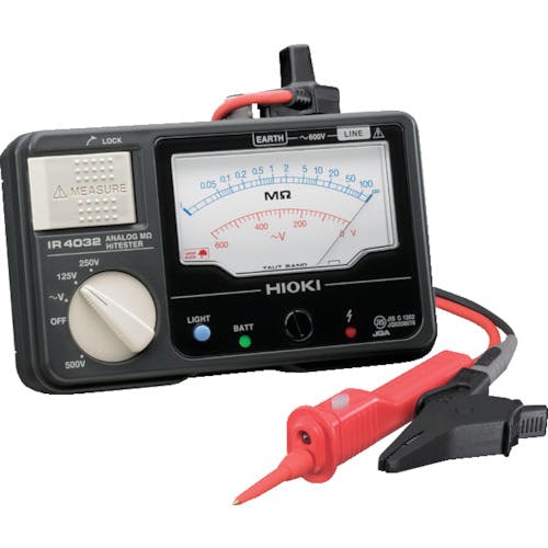 日置電機 アナログ絶縁抵抗計(3レンジ) IR4033-11 IR4033-11 アナログ絶縁抵抗計 日置電機 アナログ絶縁抵抗計(3レンジ) IR4033-11 IR4033-11 アナログ絶縁抵抗計
