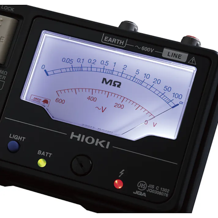 【CAINZ-DASH】日置電機 アナログ絶縁抵抗計(4レンジ) IR4041-11 IR4041-11【別送品】