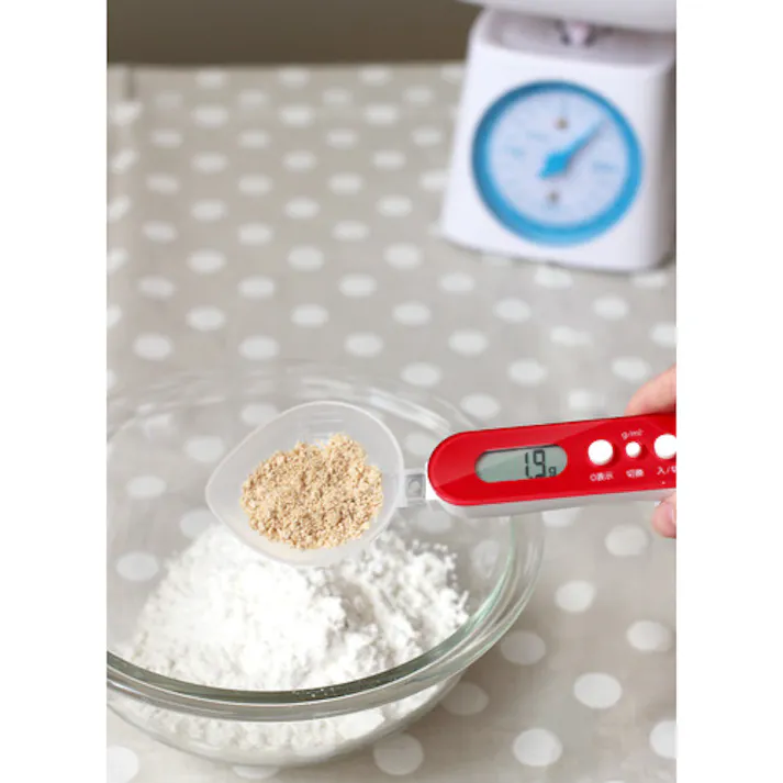 【CAINZ-DASH】ドリテック スプーンスケール レッド PS-032RD【別送品】