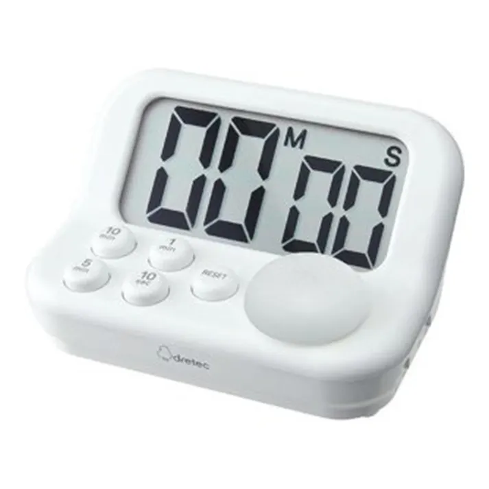 ドリテック 見やすい学習タイマーホワイト