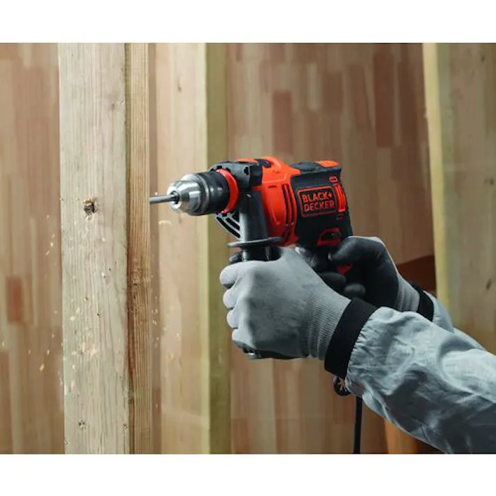 【CAINZ-DASH】ポップリベット・ファスナー ブラック・アンド・デッカー事業部 550W13mm振動ドリル BEH550-JP【別送品】