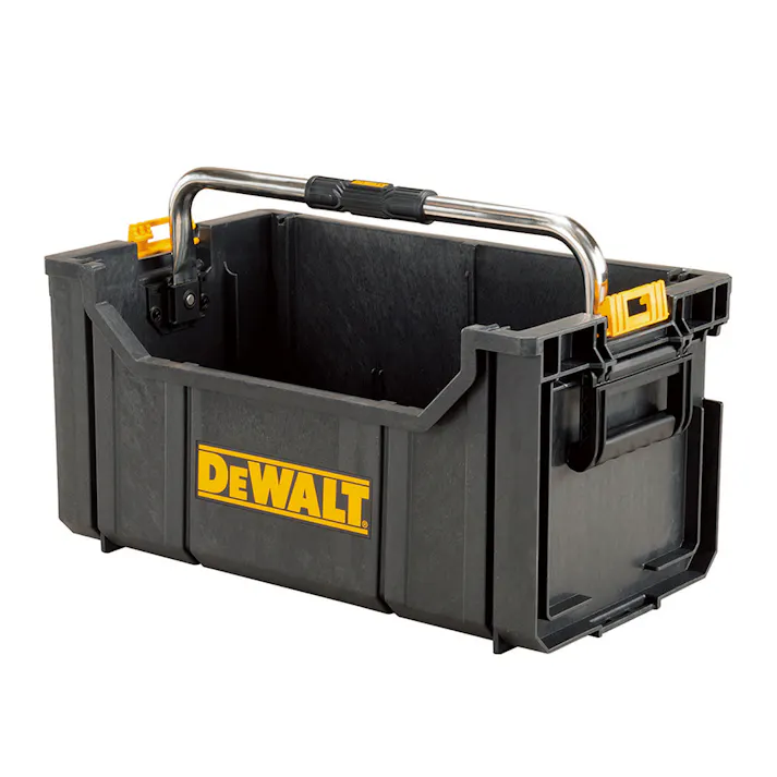 デウォルト DEWALT システム収納BOXタフシステムトート ブラック DS280 DWST1-75654 幅55.8cm 奥行31.5cm 高さ27.7cm