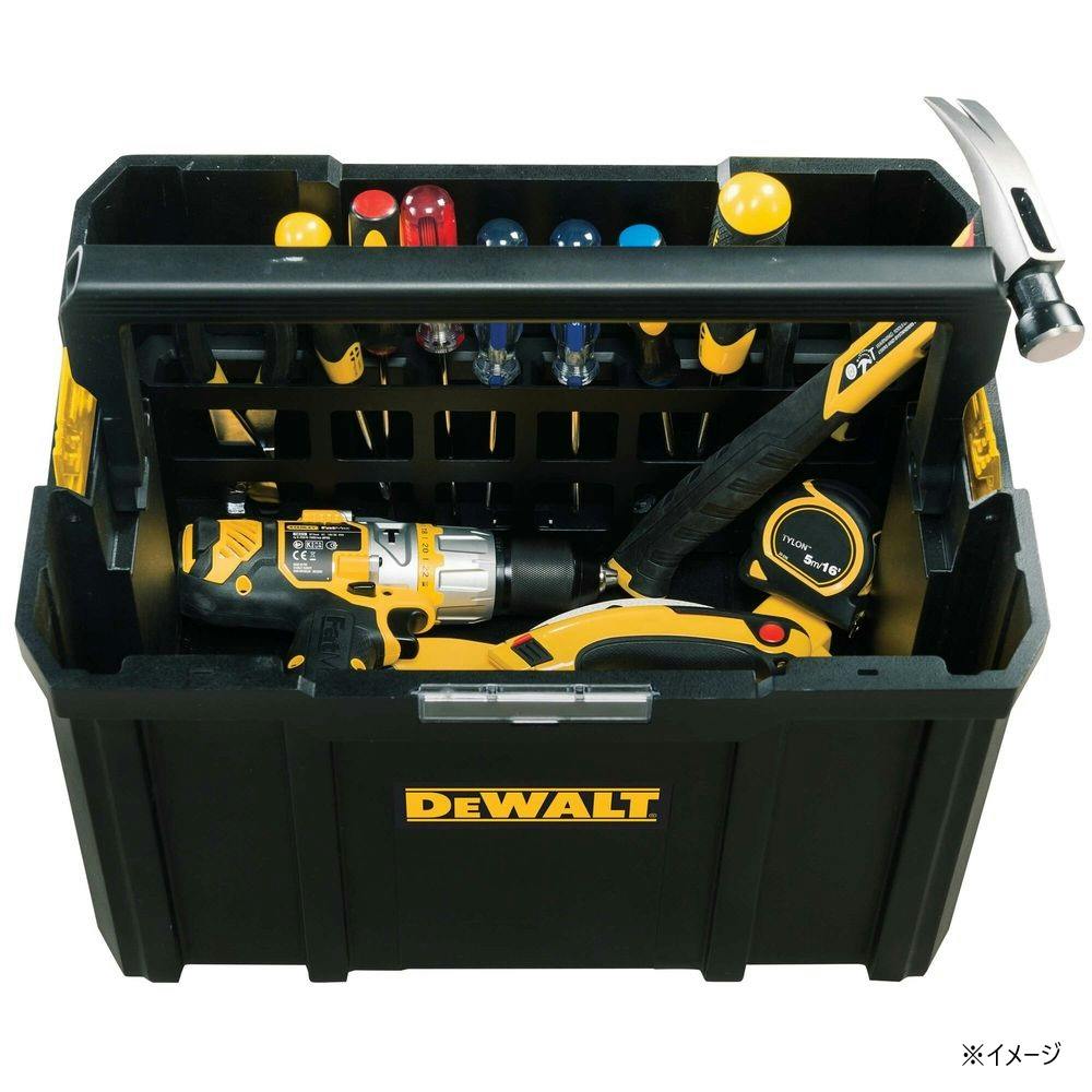 デヴォルト DEWALT TSTAK ミルクボックス ブラック DWST17809 幅