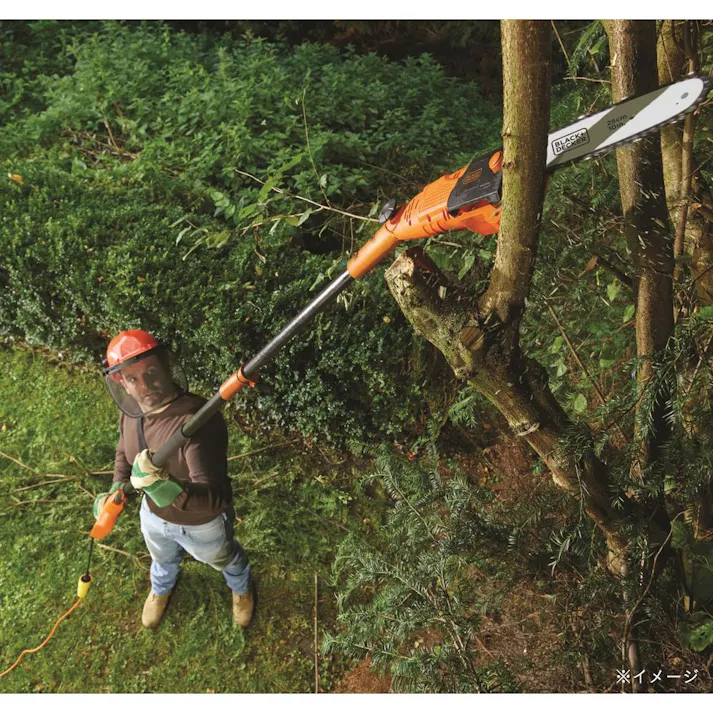 ブラック・アンド・デッカー AC高枝ポールチェーンソー PS7525