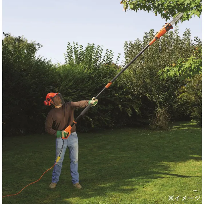 ブラック・アンド・デッカー AC高枝ポールチェーンソー PS7525