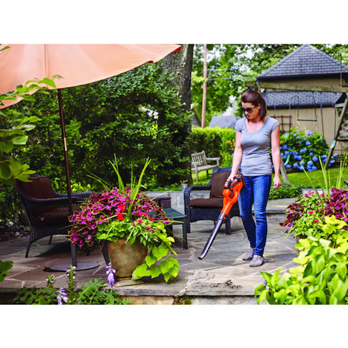 【CAINZ-DASH】ポップリベット・ファスナー ブラック・アンド・デッカー事業部 18Vコードレスブロワー(2.0Ah) GWC1820PC-JP【別送品】