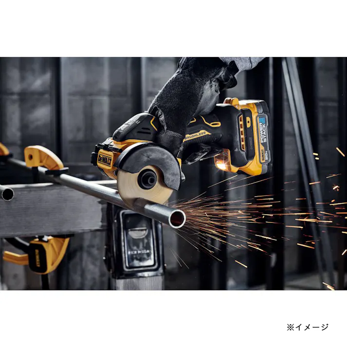 デウォルト DEWALT ブラシレス・コンパクトカッター 76mm 18V DCS438N-XJ 本体のみ
