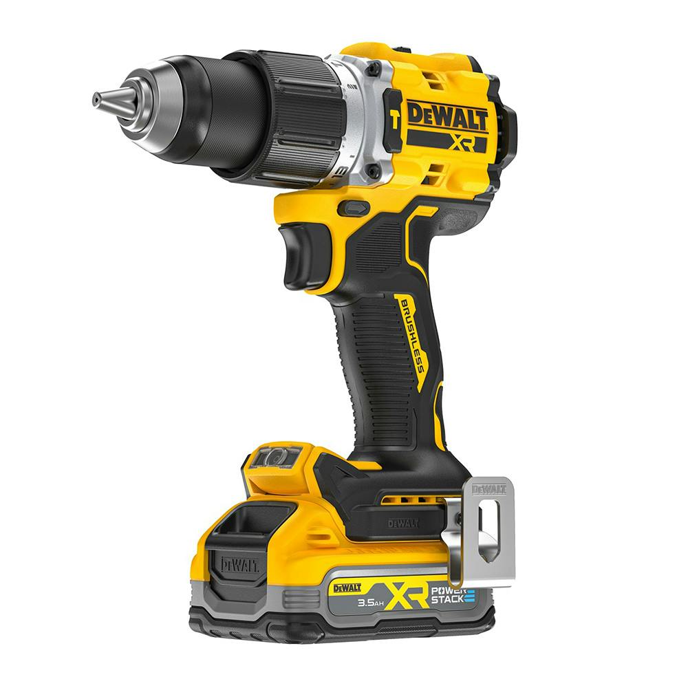 【中古】DEWALT デウォルト 18V XR Li-Ion ブラシレス・振動ドリルドライバー DCD709P2　美品！！　【ハンズクラフト宮崎新名爪店】 デウォルト DEWALT XR Li-lon ブラシレス振動ドリルドライバ 18V