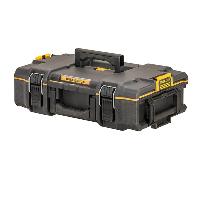 デウォルト DEWALT タフシステム2.0 SHALLW BOX S ブラック DWST83293-1 幅55cm 奥行37cm 高さ18.2cm