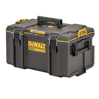 デウォルト DEWALT タフシステム2.0 MID BOX M ブラック DWST83294-1 幅55.3cm 奥行37.5cm 高さ31.5cm