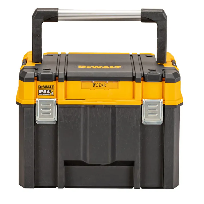 デヴォルト DEWALT TSTAK 2.0 オーガナイザー付ラージボックス ブラック DWST83343-1 幅44cm 奥行33.8cm 高さ32.3cm