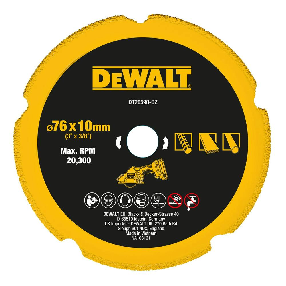 �f�E�H���g DEWALT DCS438�p �}���`�ؒf�p �_�C�� DT20590-QZ �ۂ̂��p�[�c