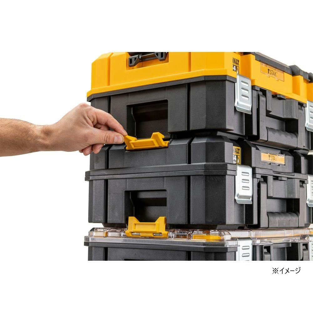 デヴォルト DEWALT TSTAK 2.0 オーガナイザー ブラック DWST82968-1 幅