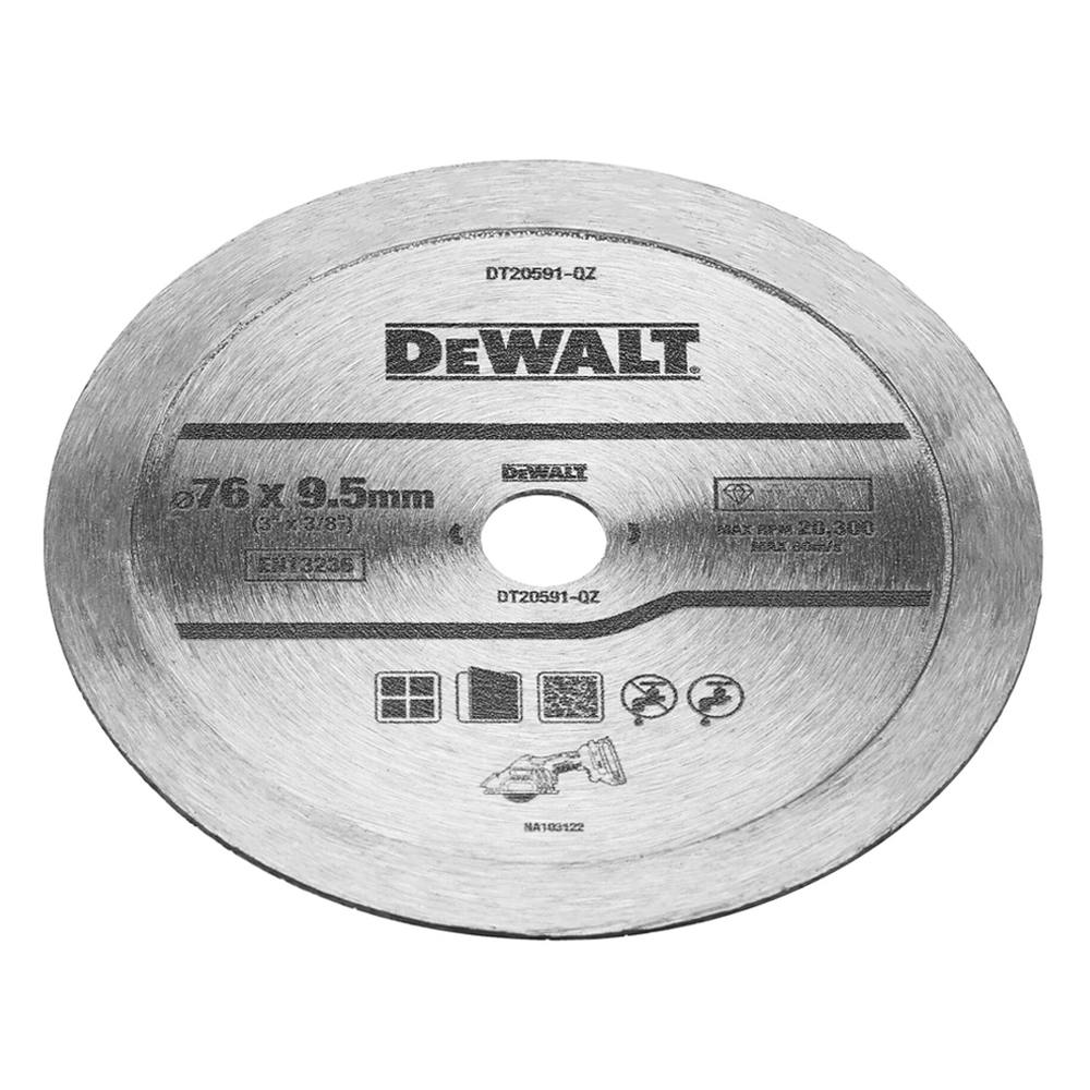デウォルト DEWALT DCS438用 磁器タイル用 ダイヤ DT20591-QZ | 電動