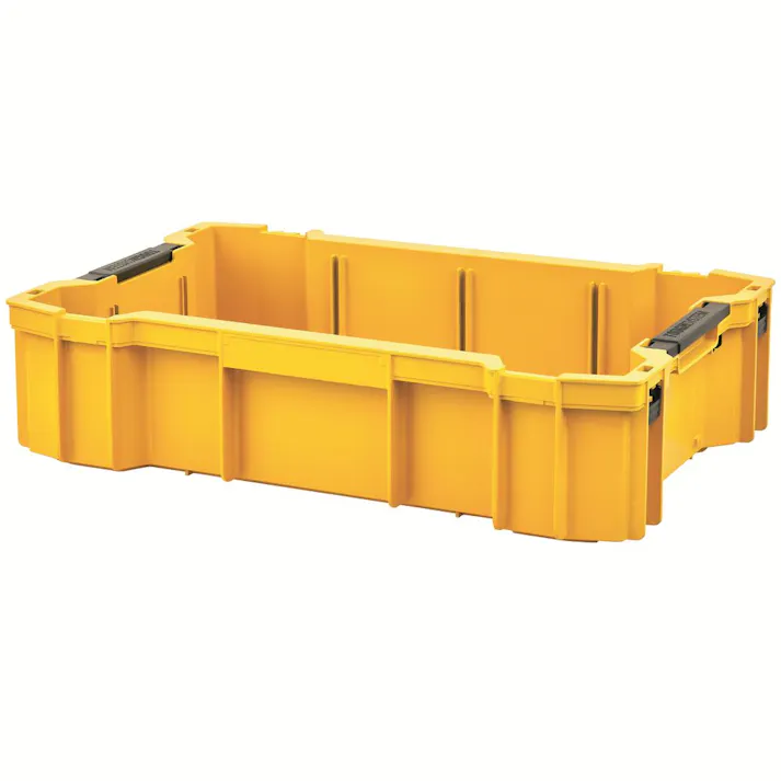 デウォルト DEWALT タフシステム2.0 トレー 大 イエロー DWST83408-1 幅47cm 奥行31cm 高さ11.5cm