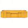 デウォルト DEWALT タフシステム2.0 トレー 大 イエロー DWST83408-1 幅47cm 奥行31cm 高さ11.5cm