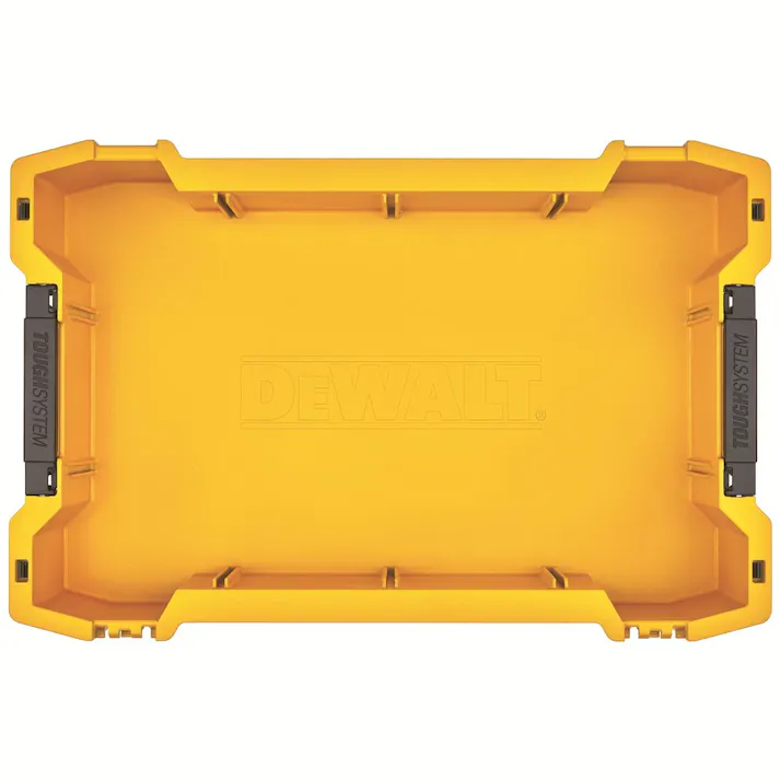 デウォルト DEWALT タフシステム2.0 トレー 大 イエロー DWST83408-1 幅47cm 奥行31cm 高さ11.5cm
