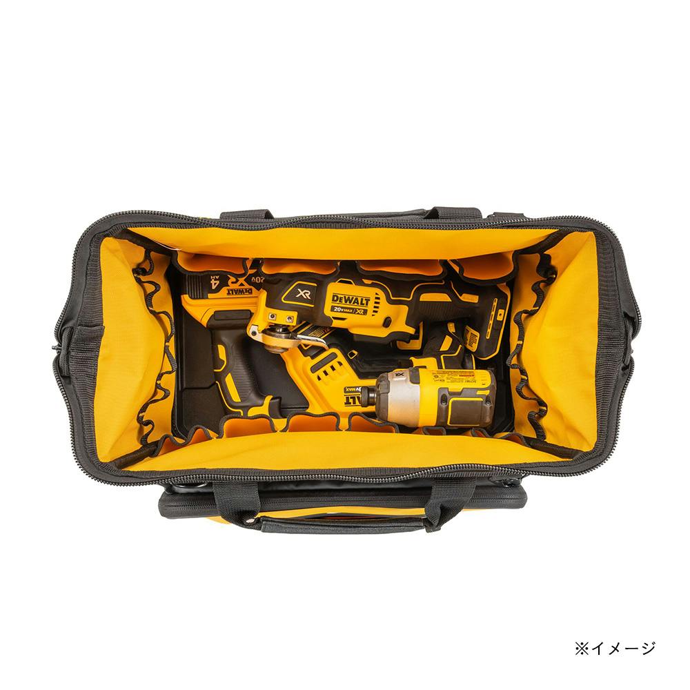 デウォルト DEWALT ワイドオープン型バッグ ブラック/イエロー