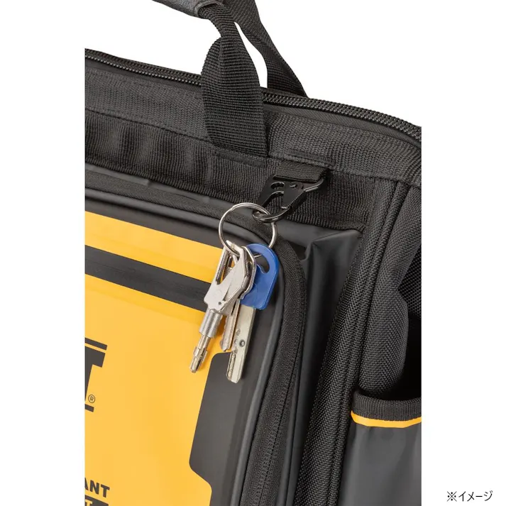 デウォルト DEWALT ワイドオープン型バッグ ブラック/イエロー DWST60103-1 長さ40.6cm 奥行29.7cm 高さ27.7cm