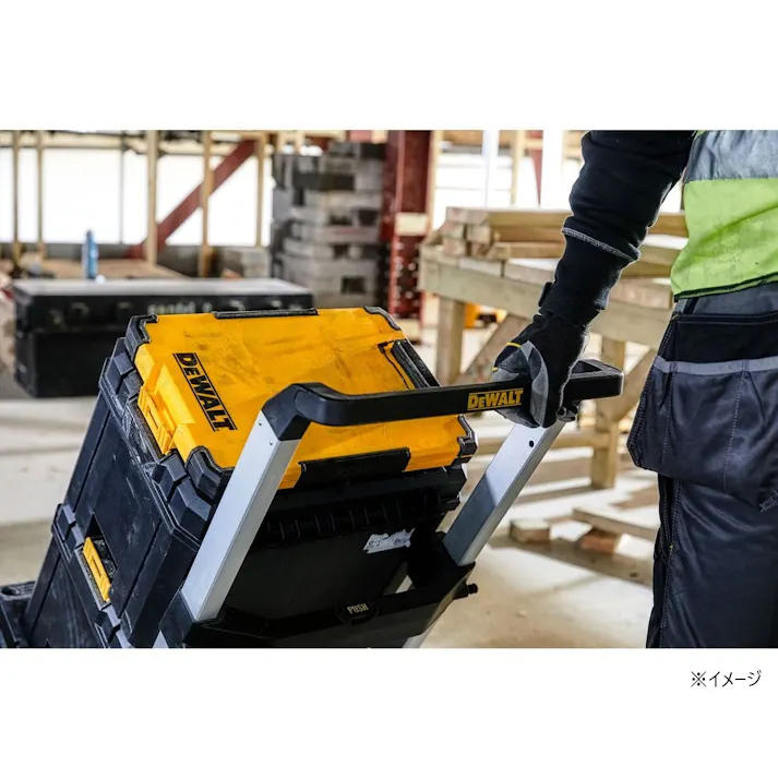 デウォルト DEWALT TSTAK クリップボード バインダー イエロー DWST82732-1 幅28.5cm 奥行41.5cm 高さ3.5cm