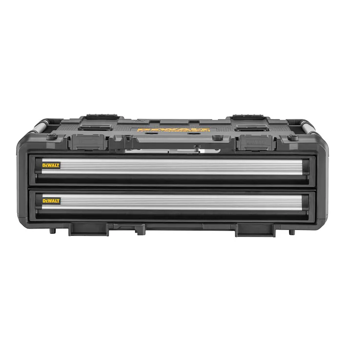 デウォルト DEWALT タフシステム2.0 DXL 浅型2段チェスト DWST83529-1 幅76cm 奥行56cm 高さ25cm