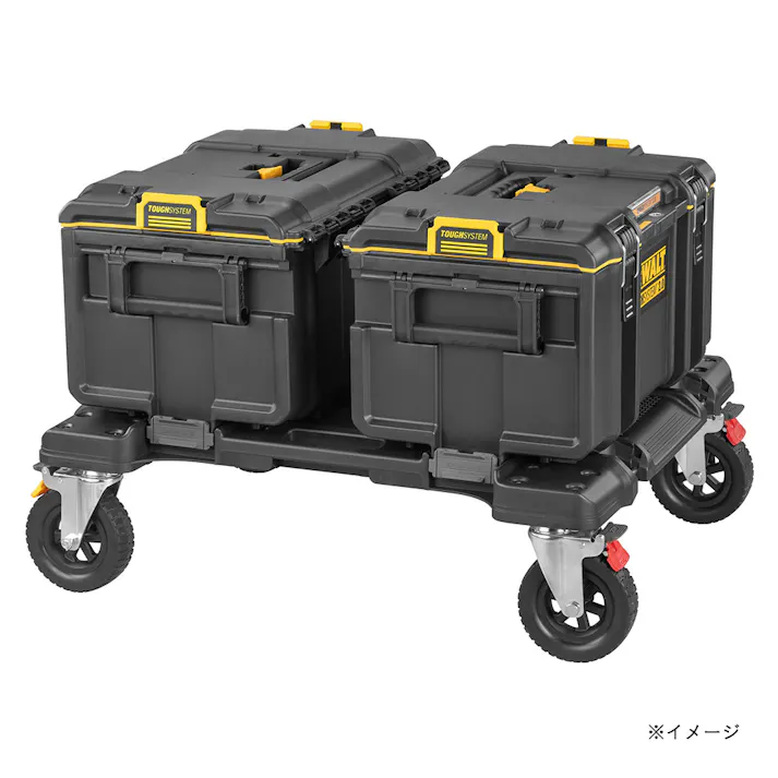 デウォルト DEWALT タフシステム2.0 DXL キャリアカート DST08530-1 幅80.5cm 奥行64cm 高さ25.4cm
