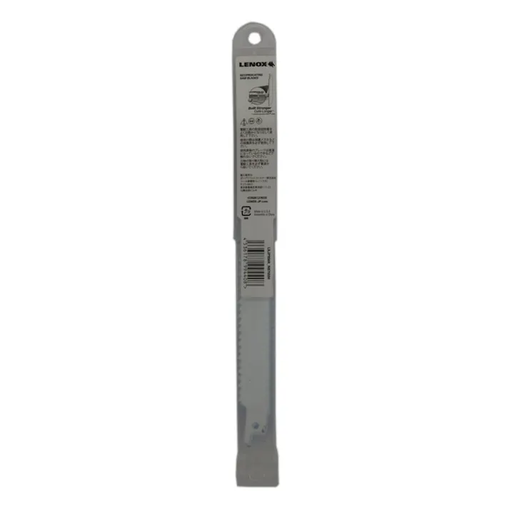 LENOX バイメタルセーバーソーブレード 木材解体用 LXJP956R 全長225mm 6山 5枚入