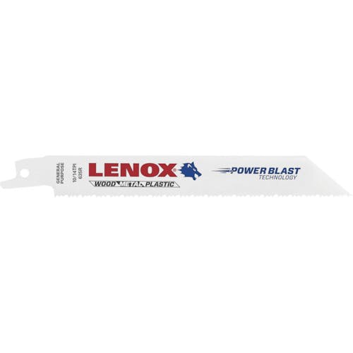 LENOX バイメタルセーバーソーブレード 150mm×10/14山 LXJP635R