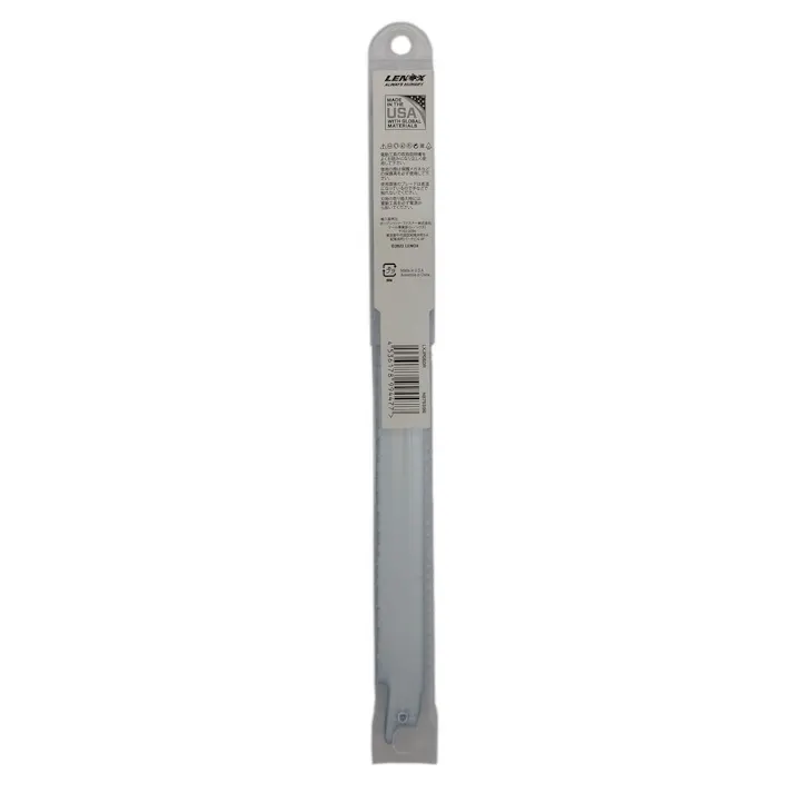 LENOX バイメタルセーバーソーブレード 設備解体作業用 LXJP050R 全長250mm 10/14山 5枚入