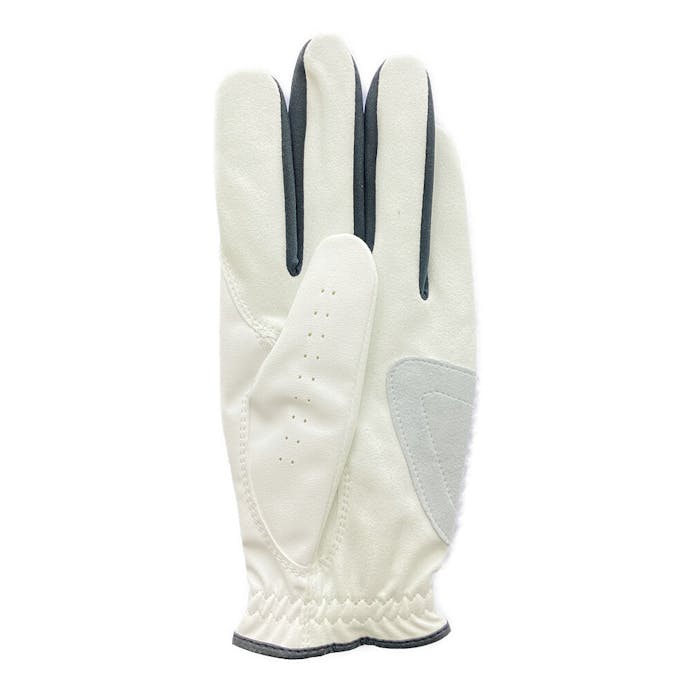 レザックス U.S.Athletes 合皮ゴルフグローブ メンズ 左手用 Lサイズ ホワイト USGL-3653