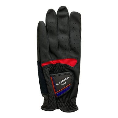 レザックス U.S.Athletes 合皮ゴルフグローブ メンズ 左手用 Sサイズ ブラック USGL-3653