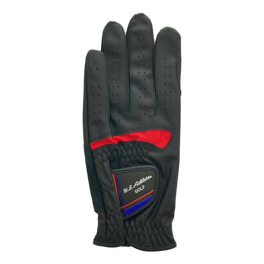 U. S.Athletes 合皮ゴルフグローブ メンズ 左手用 ブラック USGL-3653 M ゴルフ用品 U. S.Athletes 合皮ゴルフグローブ メンズ 左手用 ブラック USGL-3653 M ゴルフ用品