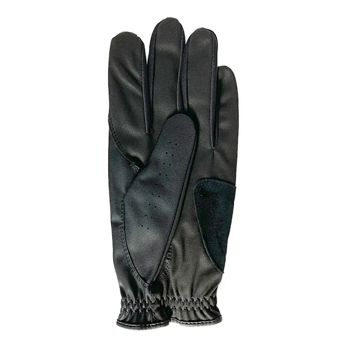 U.S.Athletes 合皮ゴルフグローブ メンズ 左手用 ブラック USGL-3653 L