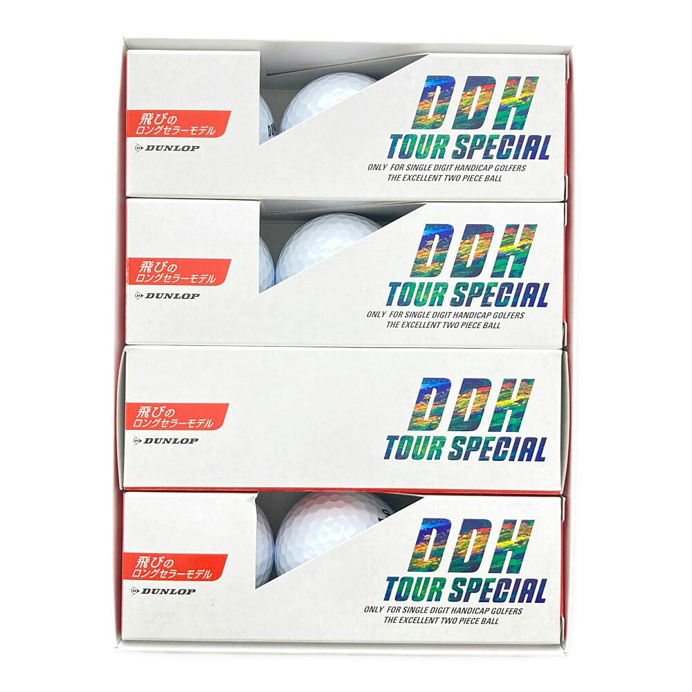 【新品・未使用】ダンロップ ゴルフボール DDH ツアースペシャル 　６箱 DUNLOP [ダンロップ] DDH ツアースペシャル SF ボリュームパック